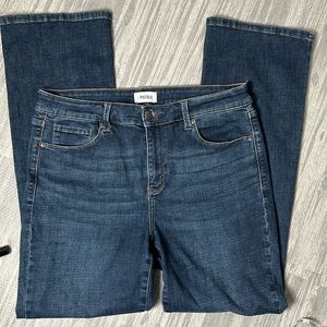 Pistola Bootcut Stretch Dark Was Jeans Size 16W